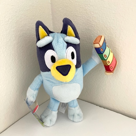 Bluey Friends BLUEY with MAGIC XYLOPHONE Plush 8” Stuffed Animal 2022 New - Picture 12 of 12